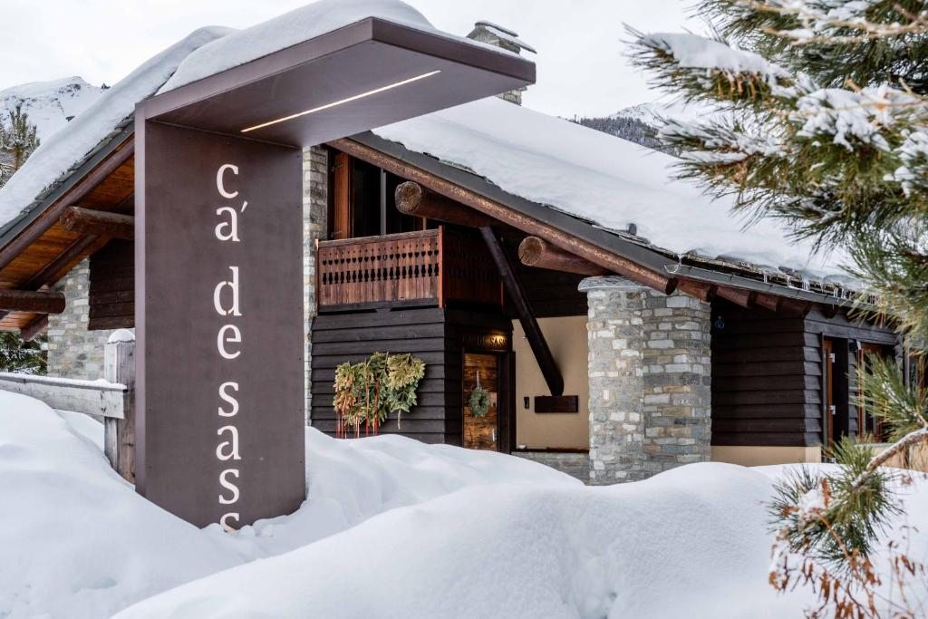 Esterno della struttura Cà de Sass Pila